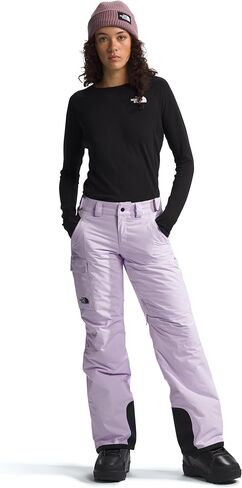 بنطال حريمي معزول من THE NORTH FACE (مقاس قياسي وحجم كبير) - عادي، أرجواني ثلجي، متوسط ​​عادي in Saudi Arabia