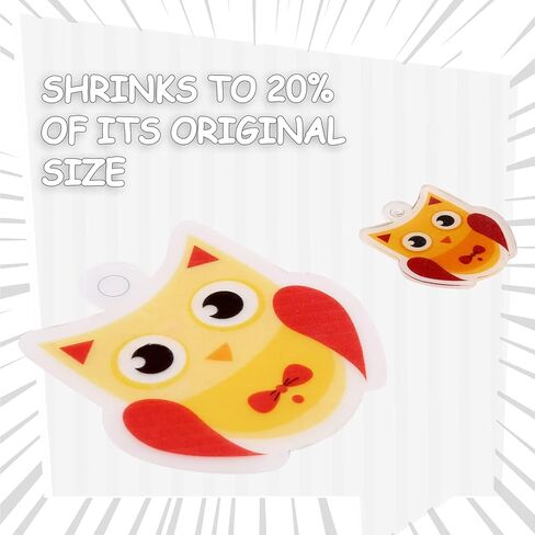 Auihiay 8 أوراق شبه شفافة قابلة للطباعة من البلاستيك المنكمش لطابعة الحبر للأطفال، نشاط الحرف اليدوية، هدايا عيد الأم، 11.6 × 8.3 بوصة / 29.5 × 21 سم in Kuwait