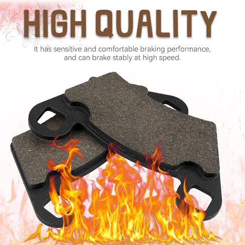 Brake Pads Front and Rear for Polaris Ranger 900 XP, Ranger 500 700 800 900 XP, Ranger 900 Diesel 2011-2014, Ranger Crew 500, RZR 4 800, RZR 900 in Saudi Arabia