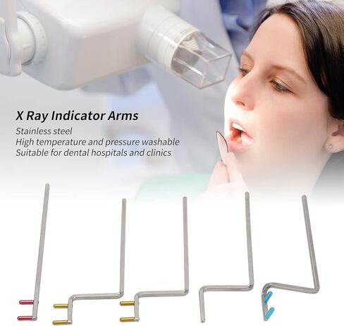 Dioche Dental X Ray ذراع محاذاة مؤشر تحديد المواقع، جناح العض، ذراع مؤشر من الفولاذ المقاوم للصدأ، مستلزمات طب الأسنان المقاومة للحرارة in Kuwait