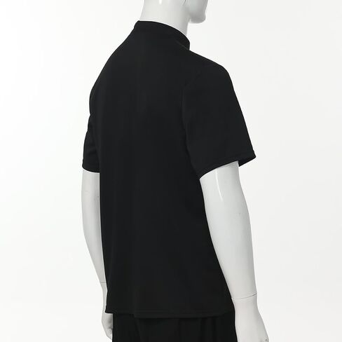 Men's T-Short Sleeves Tab Collar Clergy Minister Priest Outfit Priest Costume Shirt Tops in Saudi Arabia
