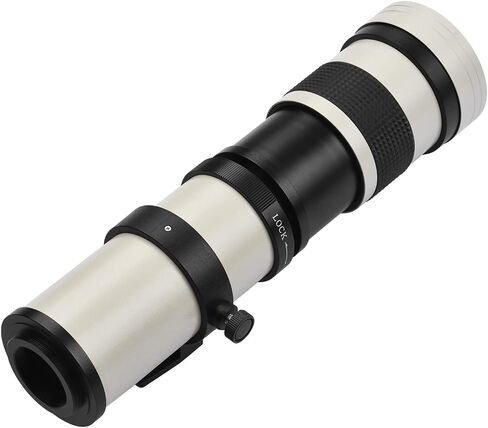 Andoer Camera MF Super Telephoto Zoom Lens F/8.3-16 420-800mm T2 Mount with AI-Mount Adapter Ring Universal 1/4 Thread Replacement for Nikon AI-Mount D50 D90 D5100 D7000 D3 D5100 D3100 D3000 D60 in Saudi Arabia