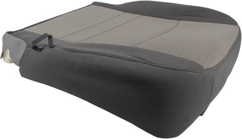 غطاء مقعد سفلي من القماش ووسادة إسفنجية من جانب السائق من AUTOKAY متوافق مع دودج رام 1500 2500 3500 4500 5500 SLT رمادي 2009-2012 رمادي in Kuwait