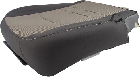 غطاء مقعد سفلي من القماش ووسادة إسفنجية من جانب السائق من AUTOKAY متوافق مع دودج رام 1500 2500 3500 4500 5500 SLT رمادي 2009-2012 رمادي in Kuwait