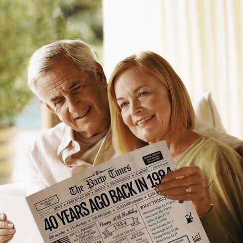 Spercy Vintage Big 95th Birthday Card, 95th Birthday Decoration for Men Women, Birthday Gift Ideas for 95 Year Old Grandma Grandpa in Kuwait