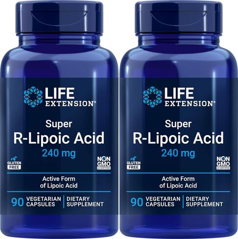 Life Extension Super R-Lipoic Acid 240 مجم، 60 كبسولة نباتية (عبوة من 2) in Saudi Arabia