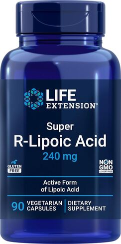 Life Extension Super R-Lipoic Acid 240 مجم، 60 كبسولة نباتية (عبوة من 2) in Saudi Arabia