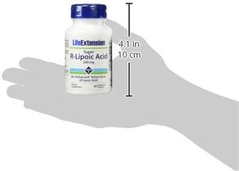 Life Extension Super R-Lipoic Acid 240 مجم، 60 كبسولة نباتية (عبوة من 2) in Saudi Arabia