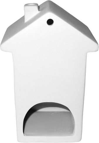 فانوس شمعة تاون هاوس - قم بطلاء تذكار السيراميك الخاص بك in Kuwait