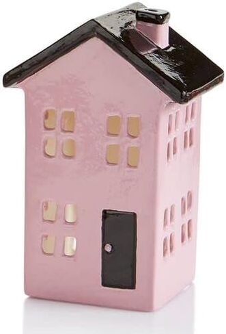 فانوس شمعة تاون هاوس - قم بطلاء تذكار السيراميك الخاص بك in Kuwait