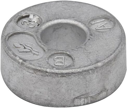 Quicksilver 823912 Aluminum Anode, Mercury, 4-6hp Carbureted in Saudi Arabia