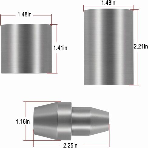 3 قطعة أداة نقل عمود التوربينات تفلون المثبت/المتوسع/إعادة التحجيم متوافقة مع GM 4L80E/4L85E in Kuwait