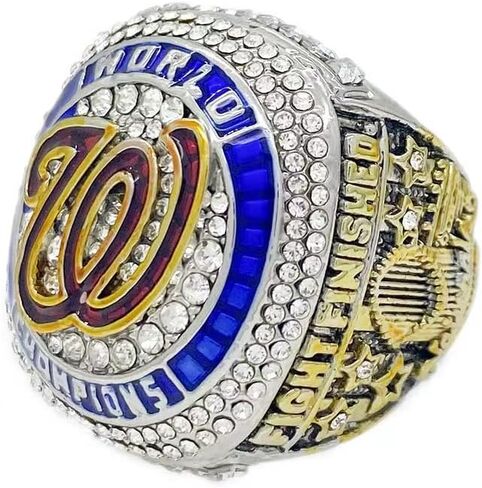 Zskart NATIONAL CHAMPIONSHIP RING WSH 2019-2020 حلقات البطولة الوطنية مع هدية صندوق خشبي لعيد الميلاد وعيد الميلاد in Kuwait