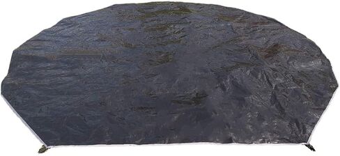DANCHEL OUTDOOR Bell Tent Footprint Waterproof Round Tarp Ground Sheet for Yurt Tent Glamping Tent Camping Accessories, 4M/13ft, Black,Universal in Saudi Arabia