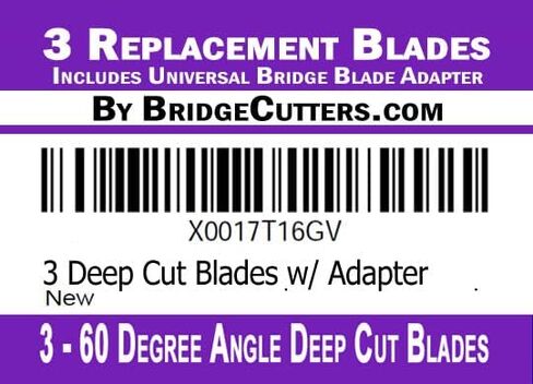 يعمل المحول المتوافق مع Blade Brother Scan N Cut في حامل القطع العميق لاستخدام الشفرات العالمية من شفرات الكربيد الألمانية القياسية من Bridge Deep Cut in Kuwait