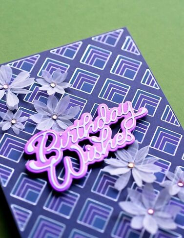 نيو هامبشاير كرافتوركس الخشخاش طوابع ضوء القمر سيناريو أمنيات عيد الميلاد ومجموعات قوالب مرحبًا وشركة صندوق الذاكرة ماجنوليا جروف مجموعة وسائد ورقية مقاس 6 × 6 in Kuwait