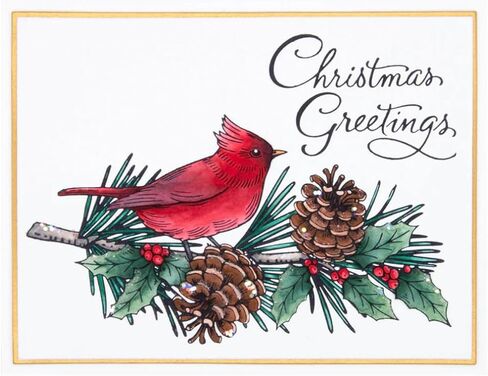 مجموعة Spellbinders BetterPress Christmas - لوحة ضغط Merry Christmas World وألواح ضغط تهنئة عيد الميلاد - مجموعة من مجموعتين من ألواح الضغط in Kuwait