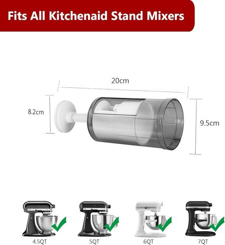 مرفق ماكينة حلاقة الثلج من ليتومز لخلاط حامل كيتشن إيد، آلة سحق الثلج للحليب، عصير الفاكهة، صانع الثلج المحلوق مع 8 قوالب ثلج in Kuwait