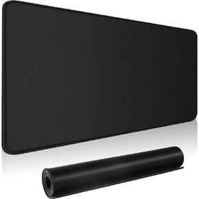 وسادة فأرة ألعاب كبيرة تمتد XXL Mouse Mat Pad Long Desk Bad مع حواف مخيط لألعاب Office Mome Mome Mome Pad Big Big (35.4x15.7x0.12in ، 90x40) ، طبوغرافية بيضاء in Kuwait