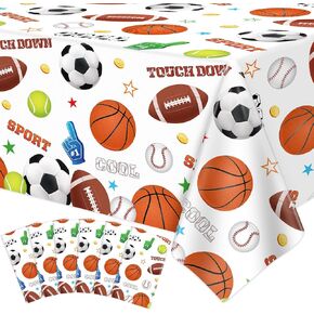 4 حزمة رياضة المائدة المائدة الرياضية ديكورات الحفلات الرياضية موضوع عيد ميلاد الجدول قماش كرة القدم كرة القدم كرة القدم أغطية لوجود الأولاد جميع الأحزاب ذات الطابع الرياضي 51 × 86 في in Kuwait