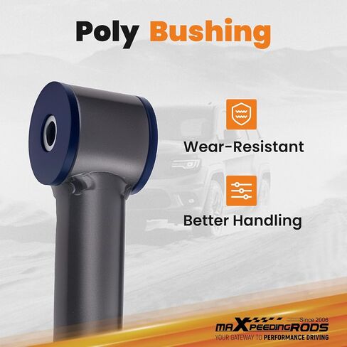 MaxPeedingRods 0-6 "أذرع التحكم الأمامية لدودج رام 1500 2500 3500 1994-2009 مع مصاعد 0-6" ، مجموعة ذراع التحكم القابلة للتعديل in Kuwait
