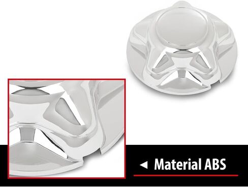 غطاء مركزي لمحور العجلة DOTCOM 4 قطع، يناسب Ford F150 & Expedition 1997-2003/2004 Ford F150 (التراث فقط)، يناسب عجلات المصنع المصنوعة من الصلب والسبائك مقاس 16 بوصة و17 بوصة، و5 عجلات عروة فقط in Saudi Arabia