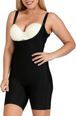 Women's Compression Shapewear | Tummy Control Underbust Body Shorts with Slimming Technology WB40161 in Kuwait