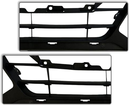 Partsflow الأمامي المصد الشبكة العسل العلوي شواء Black مع Chrome لعام 2020 2021 Nissan Sentra 623106LB0A in Saudi Arabia