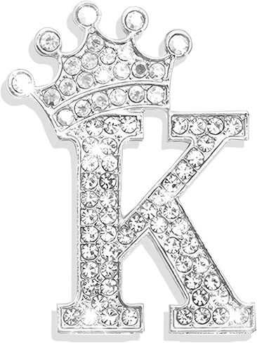 Brooches and Pins for Women A-Z Letter Brooch Pins Rhinestone Brooches for Socks Backpacks Crafts Fashion Crystal Initial Pins Stocking Stuffers for Women Personalized Jewelry Gifts in Saudi Arabia