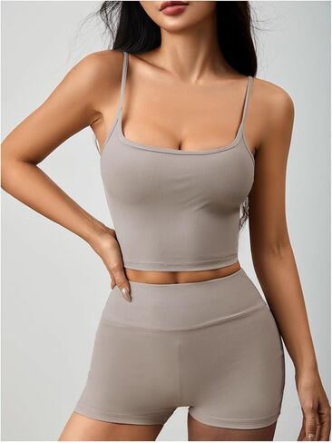 SweatyRocks Women's 3 قطعة تمرين مجموعات التحكم في البطن راكب الدراجة النارية يوجا شورتات طماق كاميسول مع جاكيت التتبع in Kuwait