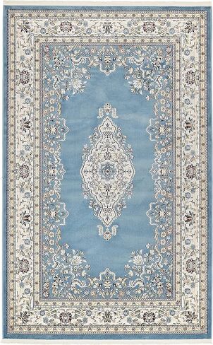 Rugs.com Rabia Collection Rug – 3' x 13' Runner Burgundy Low Rug Perfect for Hallways, Entryways in Saudi Arabia