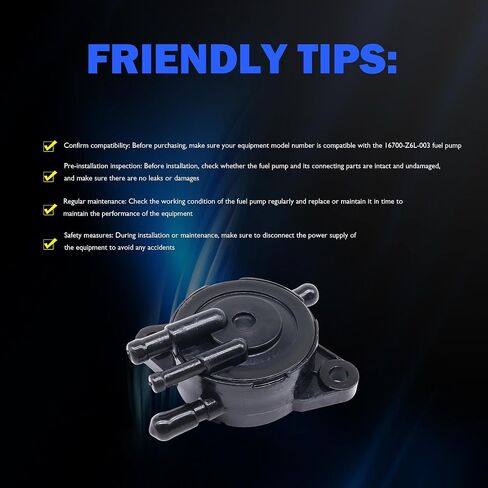مضخة الوقود 49040-7008 49040-0770 MIU12470 متوافقة مع Kawasaki FR541V FR600V FR651V FR691V FR730V FS481V FS541V FS600V FS651V FS691V FS730V JONN DEERE in Saudi Arabia