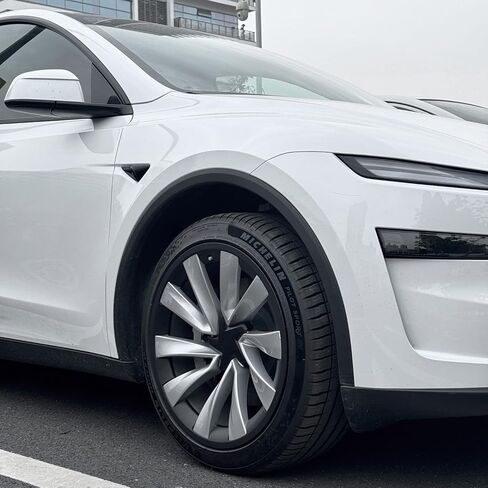 20 Inch Wheel Rim Protector for Tesla Model Y,Cover Curb Rash Wheel Rim Scratch,ABS Rim Guard Covers to Protect Tesla Model Y Exterior Accessories in Saudi Arabia
