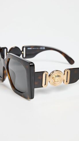 Versace Women's Medusa Biggie Maxi Sunglasses in Saudi Arabia