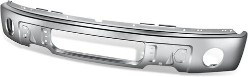 Auto Dynasty Front Bumper Impact Face Bar Compatible with 2009-2014 Ford F-150, with Fog Light Cutout, Non Fit Harley Davidson/Raptor Model, Painted Black in Saudi Arabia