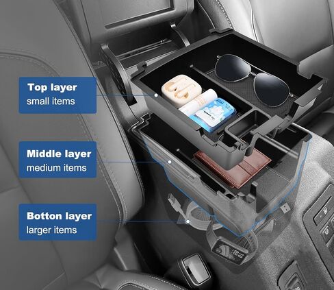 2025 Upgrade 4 PCS Door Handle Storage Box Compatible with Ford Bronco 2021-2025 (Not for Sport/2 Door) No-Slip Storage Box for Ford Bronco accessories 2021-2025 Pockets Storage to Store Minor Things in Saudi Arabia