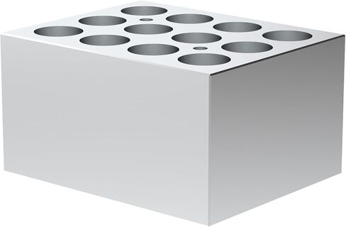 كتلة حاضنة الحمام الجاف من 4E's USA - كتلة ألومنيوم عالمية للأنابيب المستديرة 4 × 35 مم، حجم الفتحة ⌀35 مم × 47.6 مم، الموديل: TC0401001-74 in Kuwait