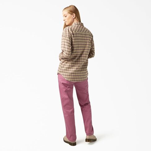 Dickies Women's Long Sleeve Flannel Shirt in Saudi Arabia