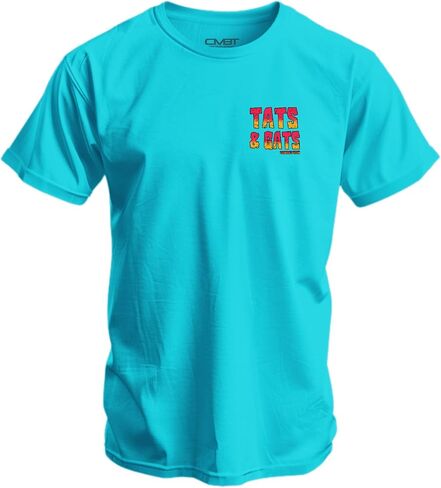 Combat Iron Men's Graphic T-Shirt | Tats and Gats| Cotton-Poly Blend | Athletic Fit, Tagless Comfort in Saudi Arabia