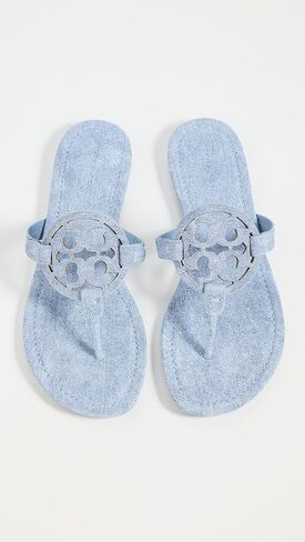 Tory Burch Women's Miller Flip-Flop ، Honeycomb Tan ، 9.5 in Kuwait