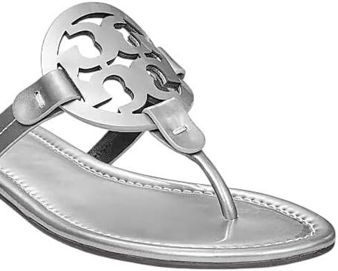 Tory Burch Women's Miller Flip-Flop ، Honeycomb Tan ، 9.5 in Kuwait