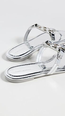 Tory Burch Women's Miller Flip-Flop ، Honeycomb Tan ، 9.5 in Saudi Arabia