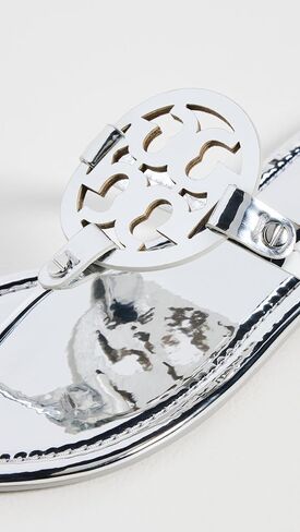 Tory Burch Women's Miller Flip-Flop ، Honeycomb Tan ، 9.5 in Saudi Arabia
