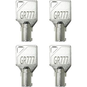 2 عبوة GR777 توافق مفتاح مفتاح Keypower الأنبوبي مع لوحة الخدمة للسرعة كوين Door/لوحة خدمة/غسالة عملة ، لسرعة Queen Maytag ESD Lock in Kuwait