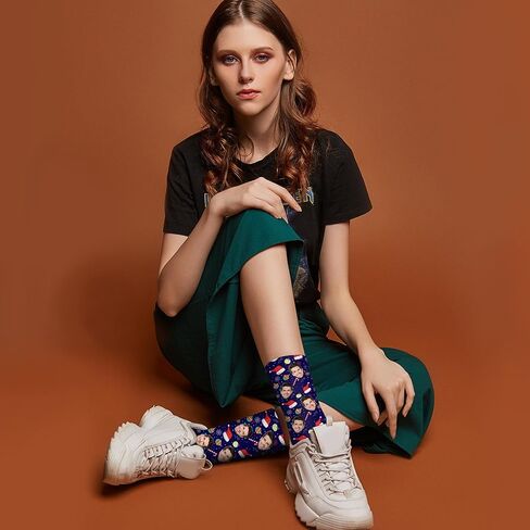 جوارب وجه Artsadd مخصصة - جوارب شخصية مضحكة مع صورة - هدايا للرجال ، أبي ، يوم الآباء ، عيد ميلاد in Kuwait