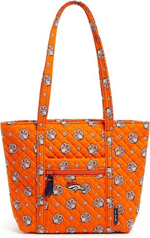 Vera Bradley Premium Cotton Small Vera Bag و Aqua و Orange Bandana Paisley in Saudi Arabia