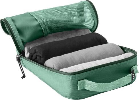 eagle creek Pack-It Overnight Set - Includes M Isolate Clean/Dirty Cube, S Reveal Cube & Reveal Quick Trip - Durable Compression Packing to Maximize Luggage Space - Black in Saudi Arabia