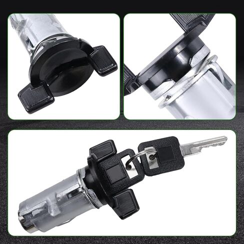 Ignition Switch Lock Cylinder & Door Lock Cylinder Set with Keys Fit for Chevy GMC C1500/C2500/C3500/K1500/K2500/K3500 Full Size Pickup 1988-1994 Replace LC1430 LC1428 924-791 12300443 D1414B 701400 in Saudi Arabia