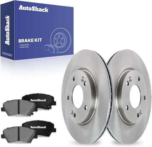 Autoshack Front Brake Kit Praking for Kia Forte Koup Forte5 Hyundai Veloster Elantra GT Elantra Coupe 2011-2016 Elantra Discs Brake Rotors مع لوحة الفرامل السيراميك 11.0 "(280.0 مم) SCD1543-R41586PR in Saudi Arabia