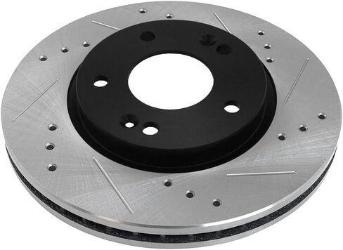 Autoshack Front Brake Kit Replacement for Kia Forte Koup Forte5 Hyundai Veloster Elantra GT Elantra Coupe 2011-2016 Elantra Disc Brake Rotors with Ceramic Brake Pad 11.0" (280.0 mm) SCD1543-R41586PR in Saudi Arabia